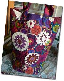 Borsa Fleur ronde  2