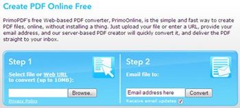 Primo Online PDF Creator Primo Online PDF Creator