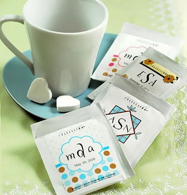 Tea Wedding Favors