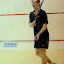 Joe Chapman serving