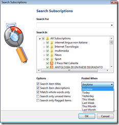 search subscription