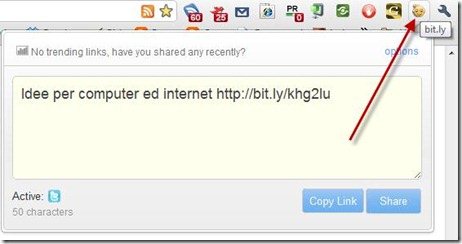 bit.ly shortener per chrome