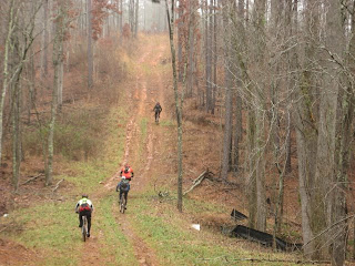 it was steep and muddy, and some of us made it