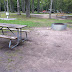 Picnic Table & Firepit at Site 27