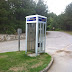 Look a phone booth! (It's b/c there's no cell service)