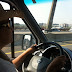 Me driving in Toronto