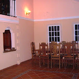 Sala-Comedor del Hotel La Cueva - en El Cedro, Miches, Dominican Republic - http://www.rancholacueva.com