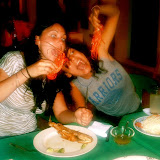 Joy and fun in the Restaurant La Cueva in Playa Limon, El Cedro, Miches, Dominican Republic - http://www.rancholacueva.com