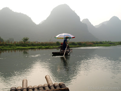Yulong River Rafting picture guilin escapade  photo
