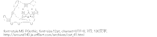 [AA]猫