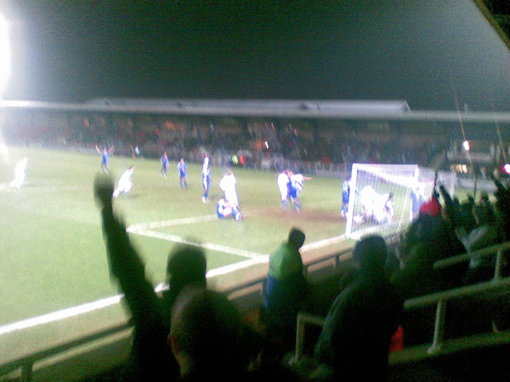Goal! A thoroughly deserved draw.