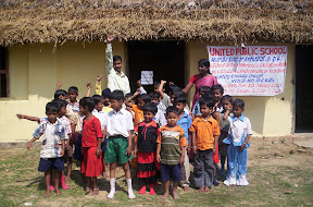 Here are the children on the opening day