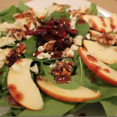 Apple-Walnut Salad with Cranberry Vinaigrette