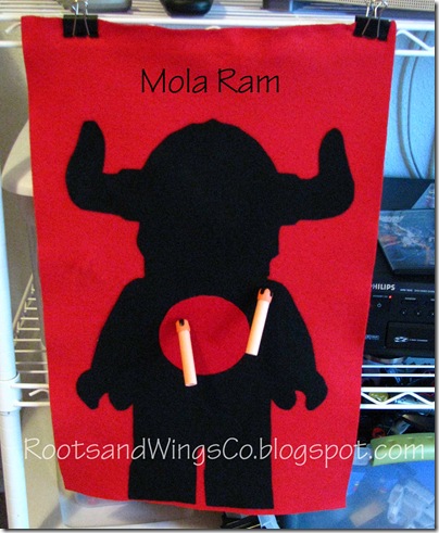 Mola Ram Felt Target Mola Ram Felt Target