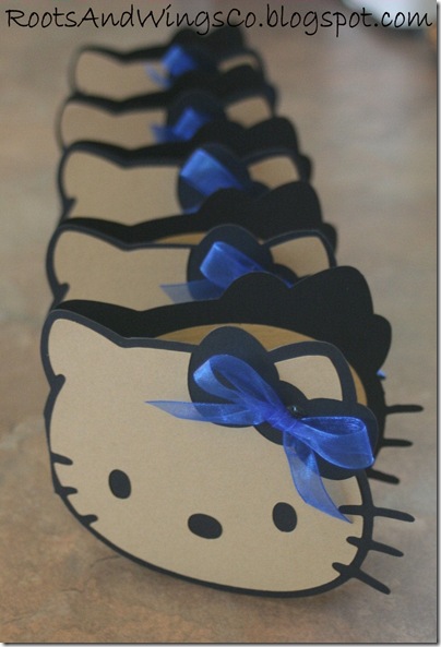 cat invitation hello kitty a