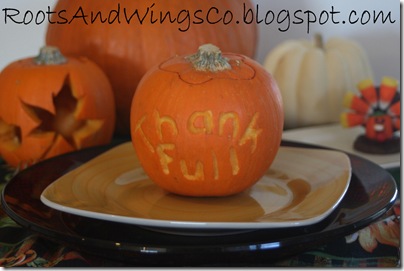 thanksgiving pumpkin carving a