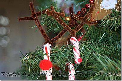 rudolf reindeer candy cane b