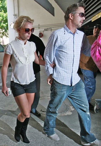 Britney Spears & Jason Trawick Out In Los Angeles