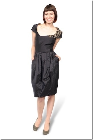 taffeta cocktail dress 