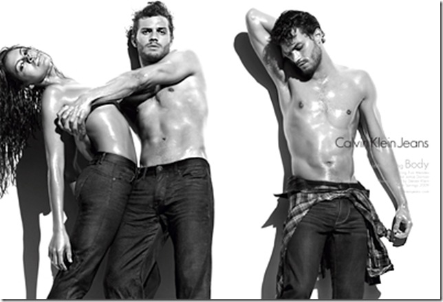 Eva Mendes and Jamie Dornan for Calvin Klein Body Campaign 2009 1