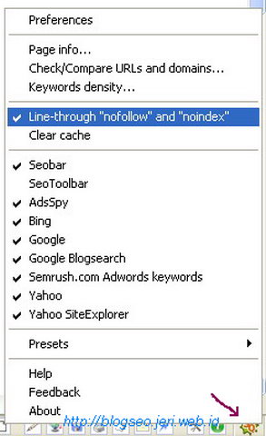 SeoQuake dofollow