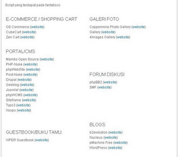 Fitur Hosting SurgaHost.com