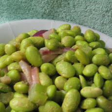 Edamame With Mustard Vinaigrette