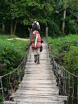 Palmar Viejos rickety bridges