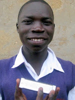 Denis, 17, Volunteer since 2007. Currently in Grade S4 at Awere Secondary School.