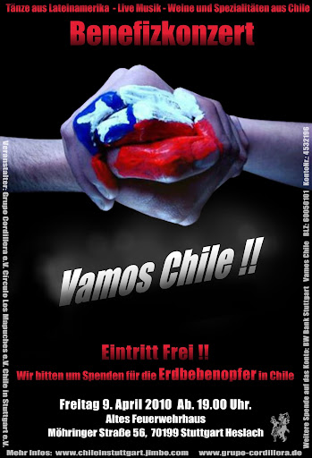 Evento Vamos Chile Stuttgart Abril 2010