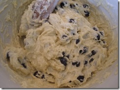 Blueberry Bread Batter