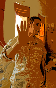 Duck, an interpreter assisting the 14th Provisional Transport Regiment Military Transition Team, translates during a medical class Oct. 15 in Camp Mirra. Duck studied English in college before entering the translator field. “I want to expose myself to a new culture, new traditions, new people, new rules, new thinking, new ideas,” Duck says. “I’d like to meet people from all over the world.” (U.S. Army Photo illustration by Pfc. J. Princeville Lawrence)