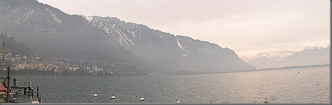 View from Montreux 