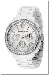 Michael Kors white ceramic watch