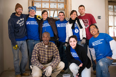 Jerry, Henry and College of NJ Volunteers