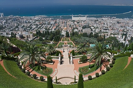 Haifa Israel Turismo Viajar a Jardin Bahai