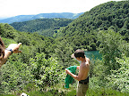 Lac des Perches uitcheckend.