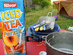 Iced Tea Peche en afwas.