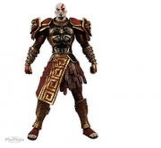 boneco miniatura action figure kratos god of war