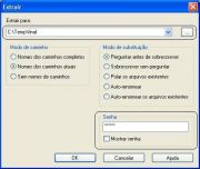 descompactar arquivos