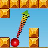 lançamento oblíquo movimento de projéteis física jogo bouncy