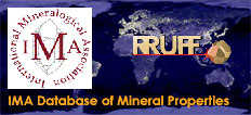 Base de datos de las propiedades de los minerales