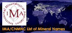 Listado de especies minerales