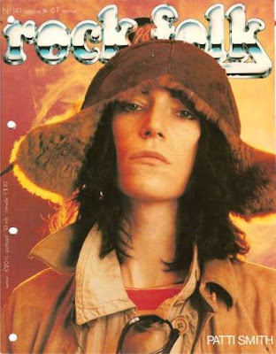 Patti Smith en couveture de Rock & Folk en 1978