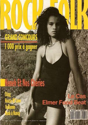 Neneh Cherry en couverture de Rock & Folk en 1991