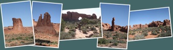 View arches national park
