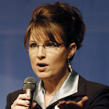 Alaska Governor Sarah Palin speaks during the International Whaling Commission (IWC) meeting in Anchorage, Alaska, 28 May 2007. The fate of the great whales hung in the balance as officials from 75 nations gathered for talks amid pressure, notably from Japan, to reverse a 20-year ban on commercial hunting of the mammals.         AFP PHOTO/Michael CONTI (Photo credit should read Michael Conti/AFP/Getty Images)