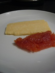 quince and cheese