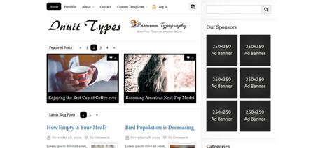 Inuitypes Starter Edition Inuitypes%20Starter%20Edition 10 teme gratuite pentru Wordpress