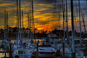 Boats on New River with Lab Color Curves